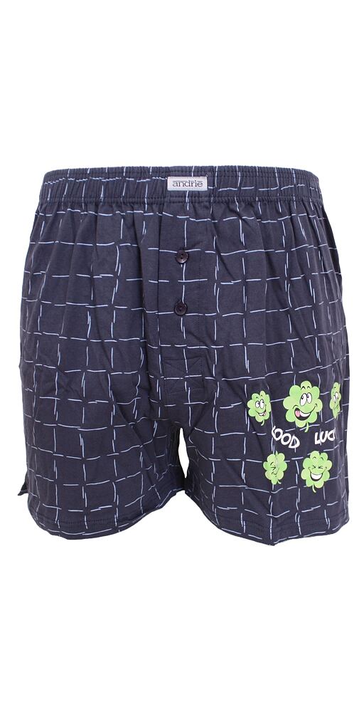 Pánské trenky pro štěstí Andrie PS 5801 grafit