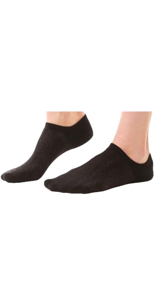 Nízké ponožky Steven 12066 černé