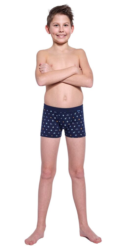Chlapecké boxerky Cornette Young Sporting navy
