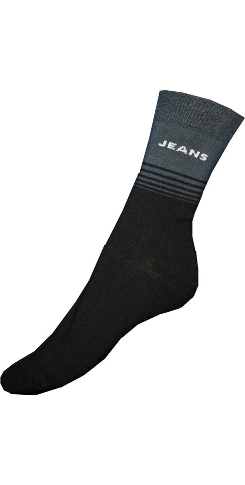 Ponožky Gapo Jeans Pruh - černá