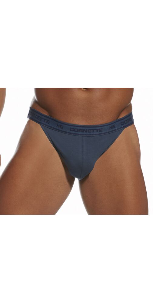 Jeansové pánské tanga Cornette High Emotion 