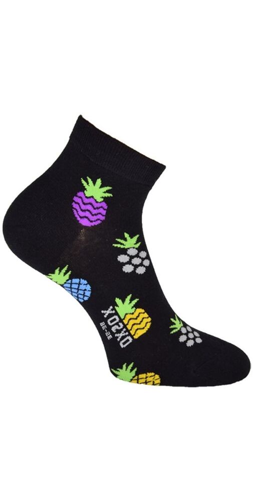 Nízké ponožky s ananasem