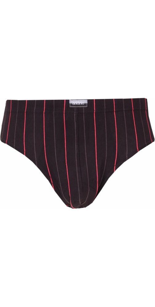 Pánské slipy bavlna/lycra Andrie PS 3523  červené