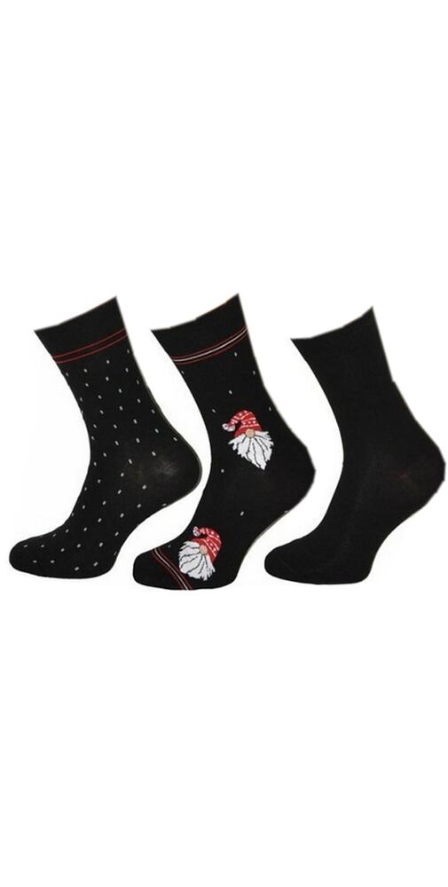Pánské ponožky Cornette 3pack A47 černé