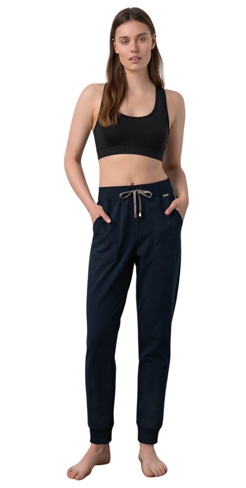 Vamp Dámské sportovně elegantní kalhoty 17259 black