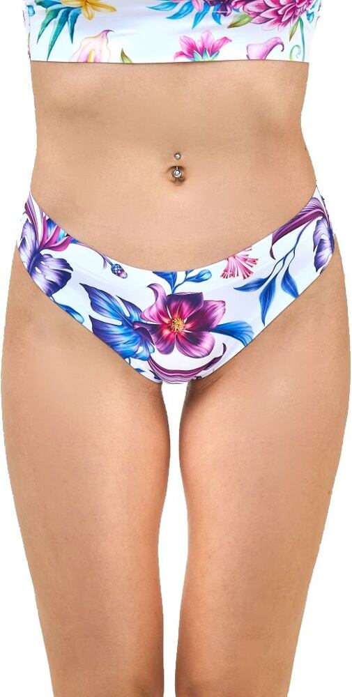 Bezešvé dámské kalhotky Meméme Purple bloom