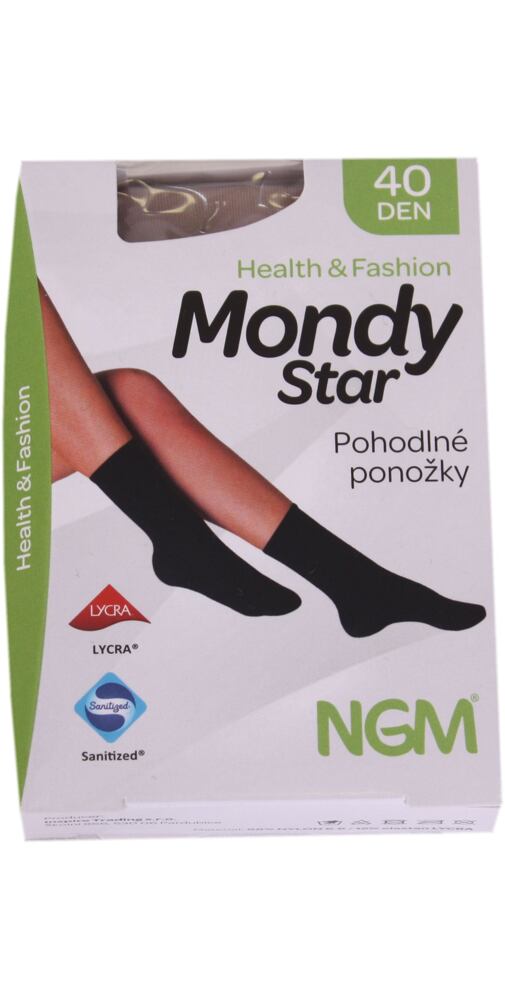 Ponožky NGM MondyStar 40 8002 bronz