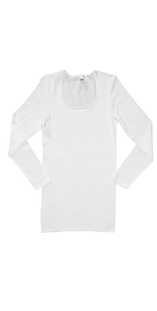 Bavlněné tričko pro ženy Body Feeling Pleas 163912 bílé