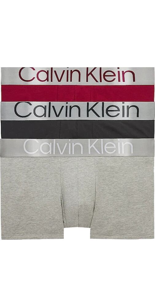 Boxerky Calvin Klein 3 pack Reconsidered Steel NB3130A 5JK