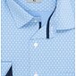 Elegantní společenská košile AMJ Comfort VDBR 1318 sv.modrá