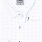 AMJ Comfort Slim Fit pánská košile VDSBR 1298 bílo-modrá