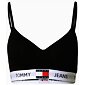 Sportovní podprsenka Tommy Hilfiger Bralette UW0UW004673 černá