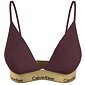 Calvin Klein bezkosticová podprsenka QF7787E Modern Cotton bordo