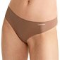 Tanga laserem střižené Calvin Klein QD5147E mocca