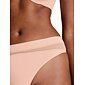 Dámská tanga Calvin Klein QF6047E tm.pudr
