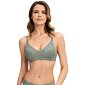 Dámská braletka bez kostice Lacy Skin Marc&André W24-1154 akvamarínová
