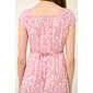 Letní noční košile Vamp s knoflíkovou légou 22006 pink blush