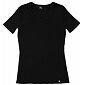 Bavlněné černé tričko Pleas 162876