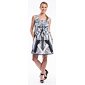 Letní černobílé šaty z bavlny Orientique 21244 Fashion G