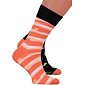 Pánské ponožky s obrázky More 39079 černé sushi