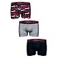 Pánské boxerky John Frank JF3BFG02 3 pack multicolor