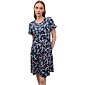 Dámská noční košilka pro plnoštíhlé ženy Vamp! Phyllis 16033 blue marine