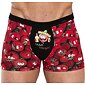 Boxerky pro muže Cornette Tattoo Amigo červené