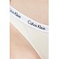 Tanga Calvin Klein QD3587E smetanové