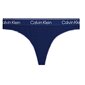 Dámská tanga Calvin Klein Athletic QF7188E modrá
