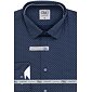 Elegantní pánská košile AMJ Comfort Slim Fit VDSBR 1326 navy