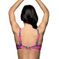 Dvoudílné plavky Fantasy Erika P1102/K43 pink-jeans vzor