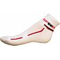 Ponožky Gapo Fit Speed bíločervená
