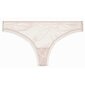 Dámská tanga Calvin Klein QF5366E pudr