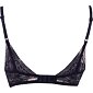 Zadní část s krajkou Calvin Klein Black QF5363E noční modř