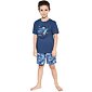 Chlapecké pyžamo Cornette Kids Blue Dock jeans