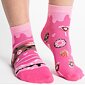 Kotníčkové dámské ponožky More 10034 pink