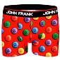 Boxerky pro muže s barevným potiskem John Frank crypto