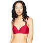 Push-up podprsenka bez kostic Calvin Klein QF6017E bordo