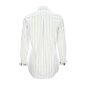 Proužkovaná dlouhá bílá košile pro ženy Kenny S. 860924