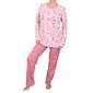 Bavlněné dámské pyžamo Pleas 178665 růžové