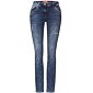 Elastické džíny Scarlet Cecil 376931 mid blue