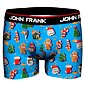 Boxerky pro muže John Frank z dárkové edice JFBD38Ch Candy cane - video