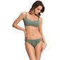 Dámská braletka bez kostice Lacy Skin Marc&André W24-1164 akvamarín