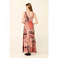 Letní šaty Vamp Minoan Poplin Maxi 22435 red brick