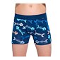 Chlapecké boxerky Cornette Kids Fishbone navy