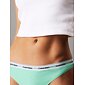 Dámská tanga Calvin Klein Modern Logo QD5209 mint