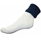 Ponožky s ovčí vlnou Matex 608 Hermína Merino tm.modrá