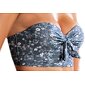 Dámská korzetová push-up podprsenka Leilieve M3607 jeans