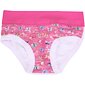 Bavlněné kalhotky pro malé slečny s motýlky Emy Bimba B2534 rosa fluo
