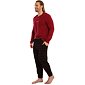 Luxusní pánské pyžamo Calvin Klein NM2178E vínové